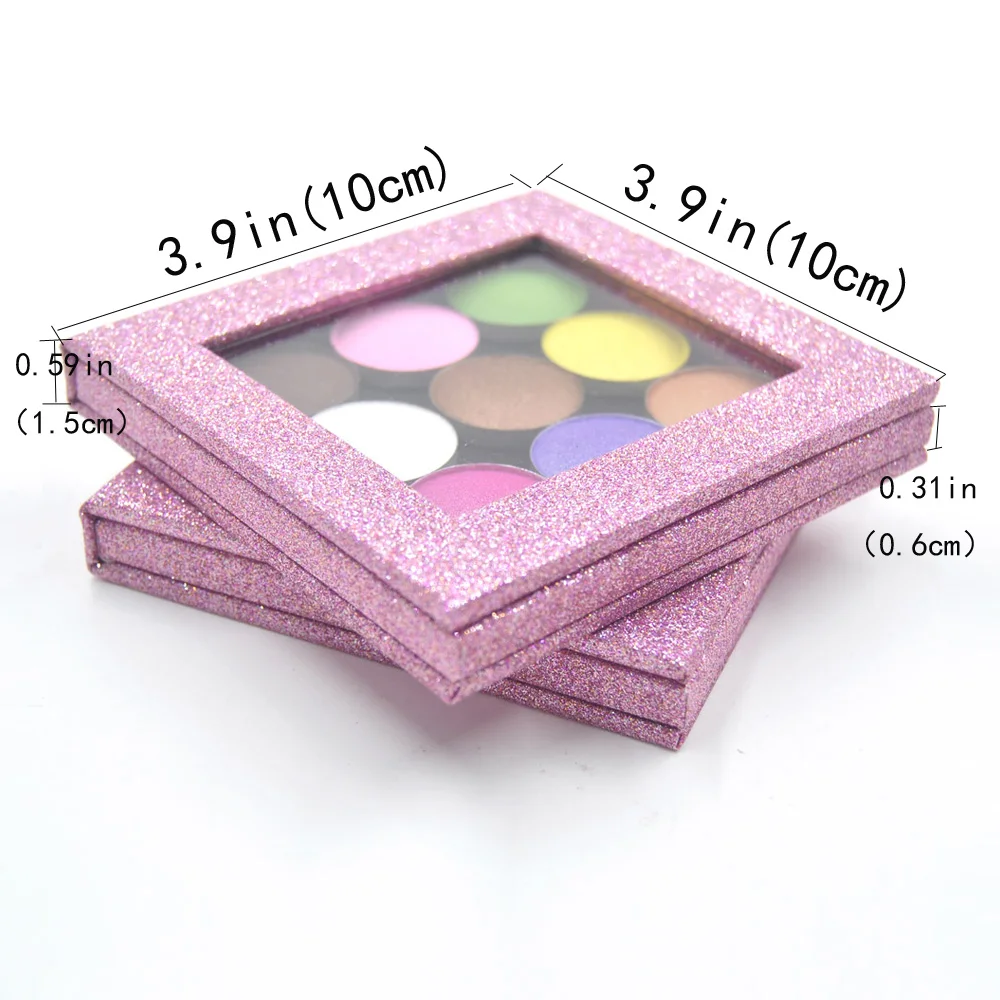 Новинка 2017 модная пустая Магнитная палитра тени для век подводка глаз пудра