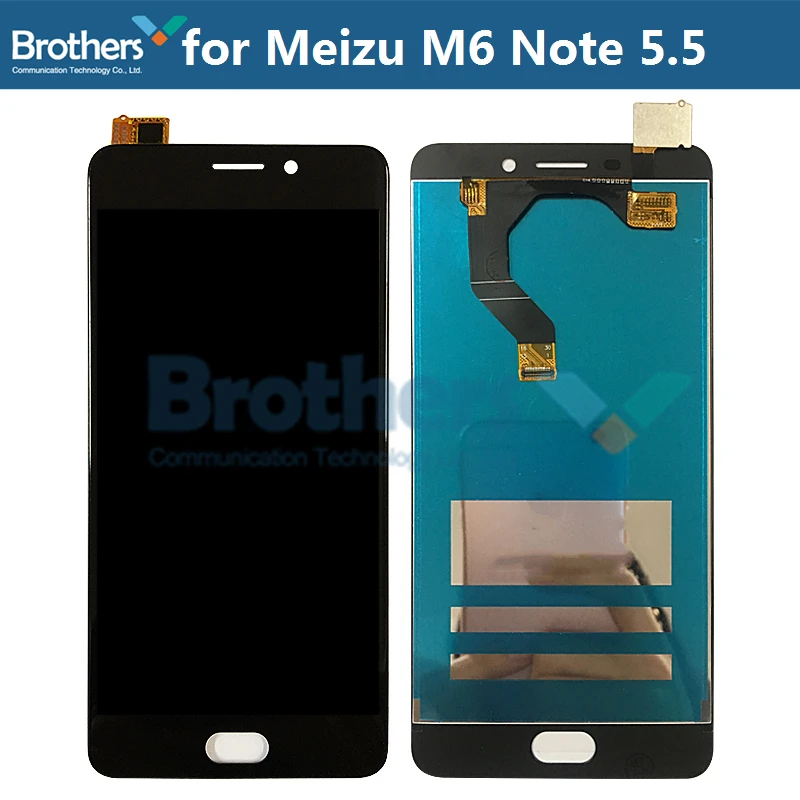 ЖК экран для Meizu M6 Note дисплей в сборе 5 дюйма сенсорный дигитайзер замена телефона