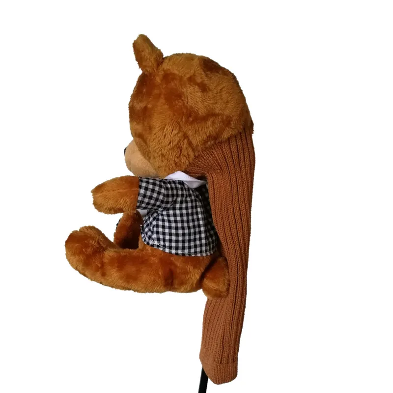 2018 новые Гольф клуб headcovers Медведь животных шлем для драйвер 1 # подходят 460cc
