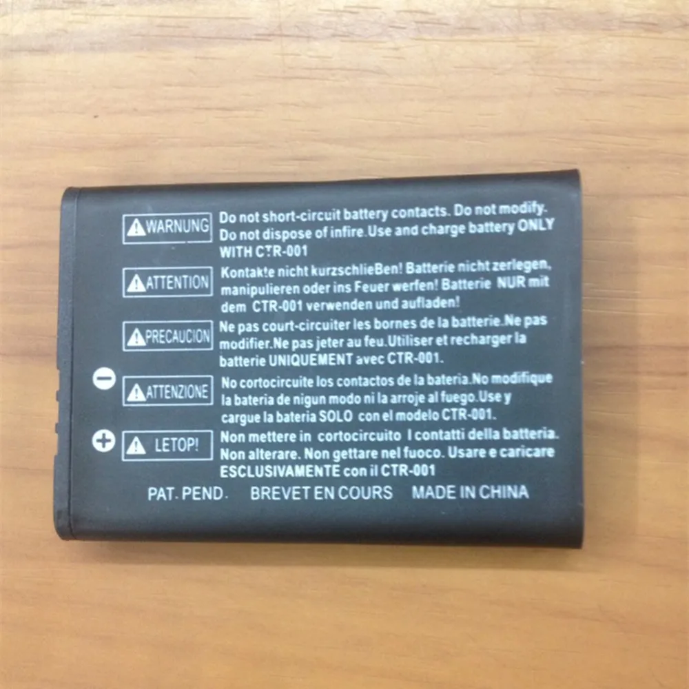 Оптовая продажа Бесплатная доставка CTR 003 3 7 V 2000mAh 5Wh перезаряжаемый аккумулятор