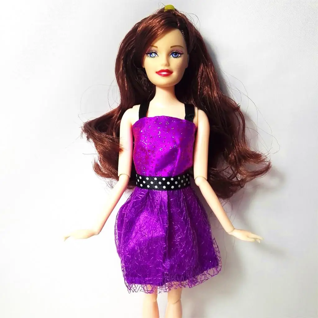 2017 один комплект одежды для куклы новые вечерние платья ручной работы Одежда