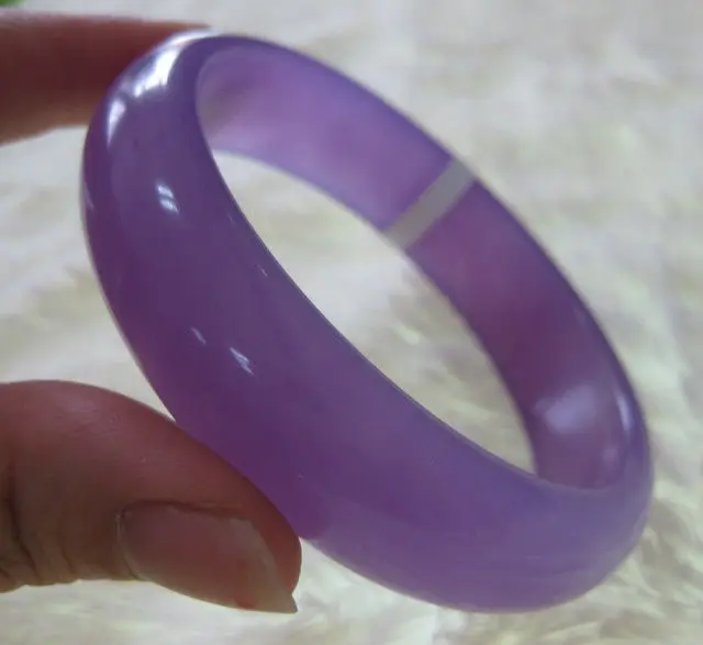 Браслет JADEITE с фиолетовым нефритом | Украшения и аксессуары