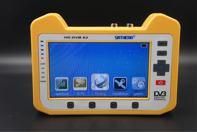 DVB-S2 Sathero SH-900HD цифровой спутниковый искатель метр HD Satfinder HD с анализатором спектра