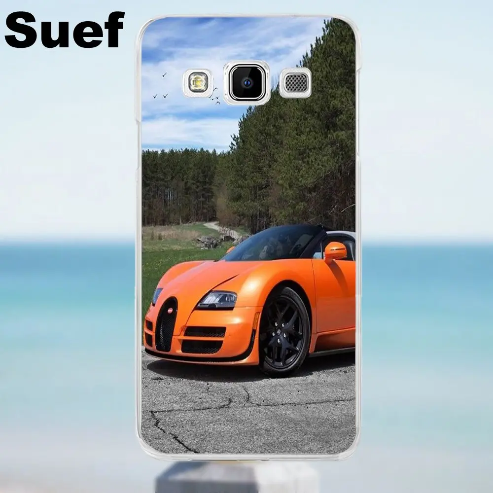 Suef Bugatti Veyron Автомобили ТПУ чехол для телефона Galaxy Alpha Core Prime Note 2 3 4 5 S3 S4 S5 S6 S7 S8 mini edge