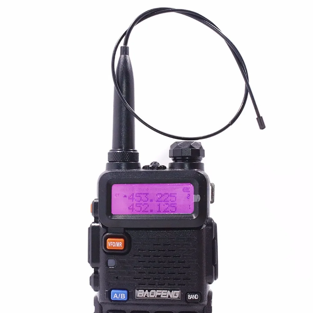 ABBREE AR-776 SMA-Female Solid титановая антенна 144/ 430 МГц двухдиапазосветильник для Baofeng UV-5R