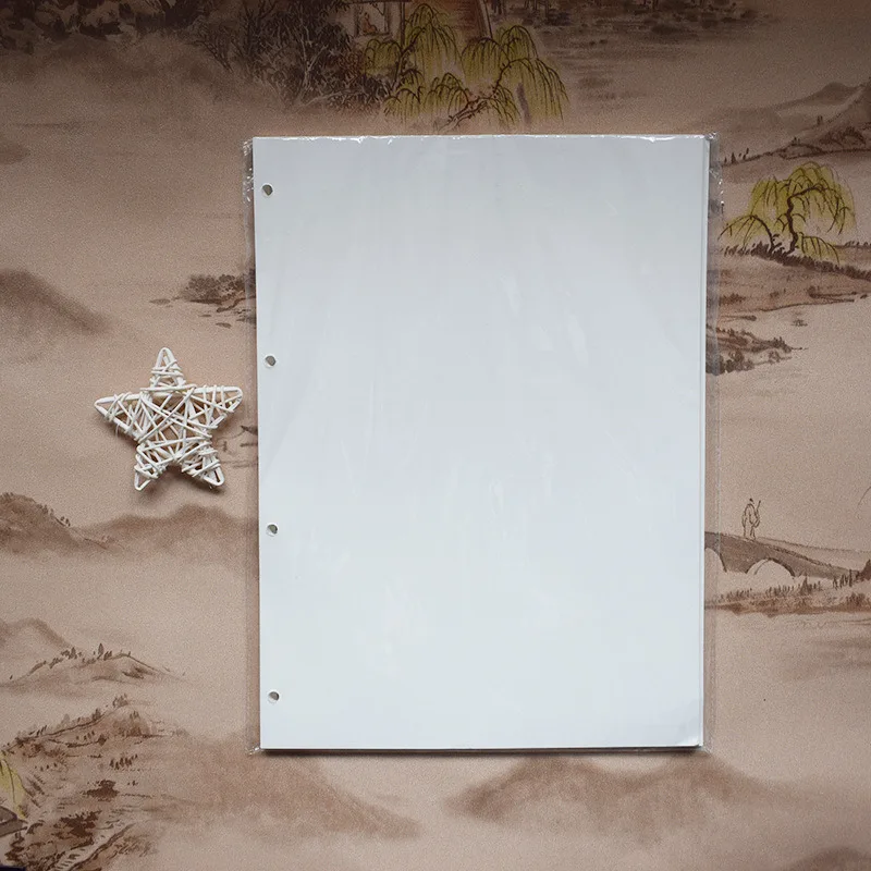 A4-4 hole blank (45) Coloffice креативная внутренняя страница notapad A4 B5 A5 A6 сменный вкладыш 45/40 страниц школьные канцелярские принадлежности планировщик записные книжки - Цвет: A4-4 hole blank (45)
