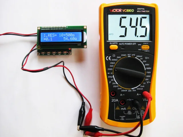Калибратор RTD генератор импульсов сигналов сопротивления 10 ~ 500|signal generator|signal generator