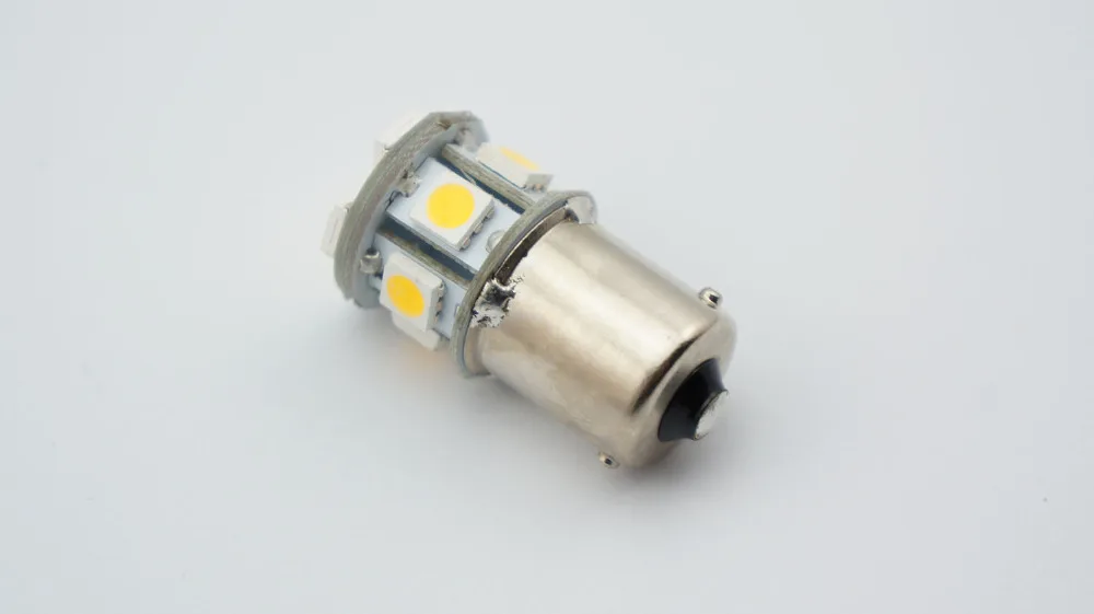 2 шт. 1156 382 6 В 12 SMD LED BA15S Обратный Задний Тормоз Хвост Стоп Включите Singal Света