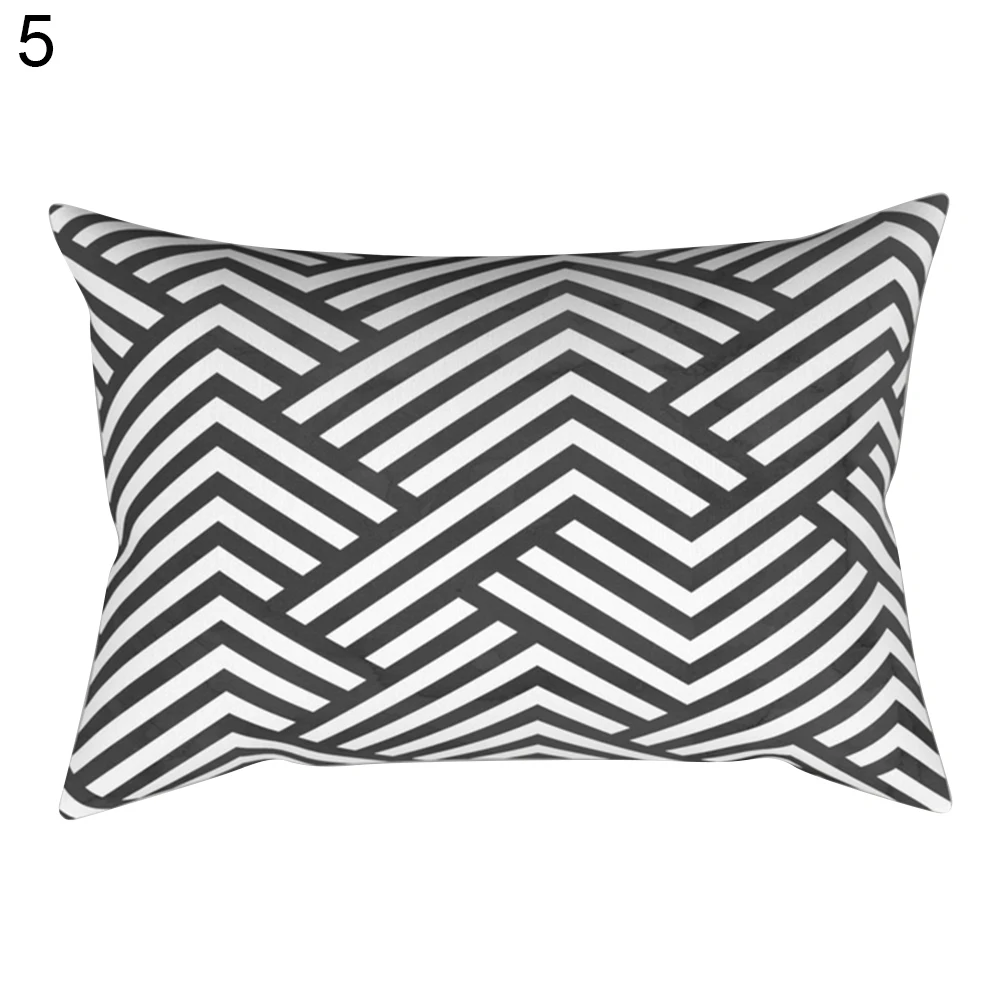 Простая Подушка с геометрическим рисунком наволочка для дома|cushions throws|geometry