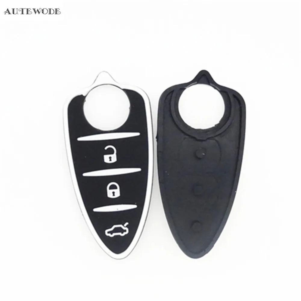 AUTEWODE силиконовый чехол для ключей резиновая накладка Alfa Romeo Mito Giulietta 159 GTA флип