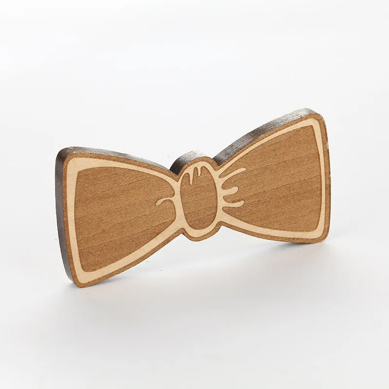 2018 Fashion Unisexal Casual Bow Tie Man Wedding Wood Bowtie Women Wooden Neckwear Male Papillon Neck 15 Styles | Аксессуары для