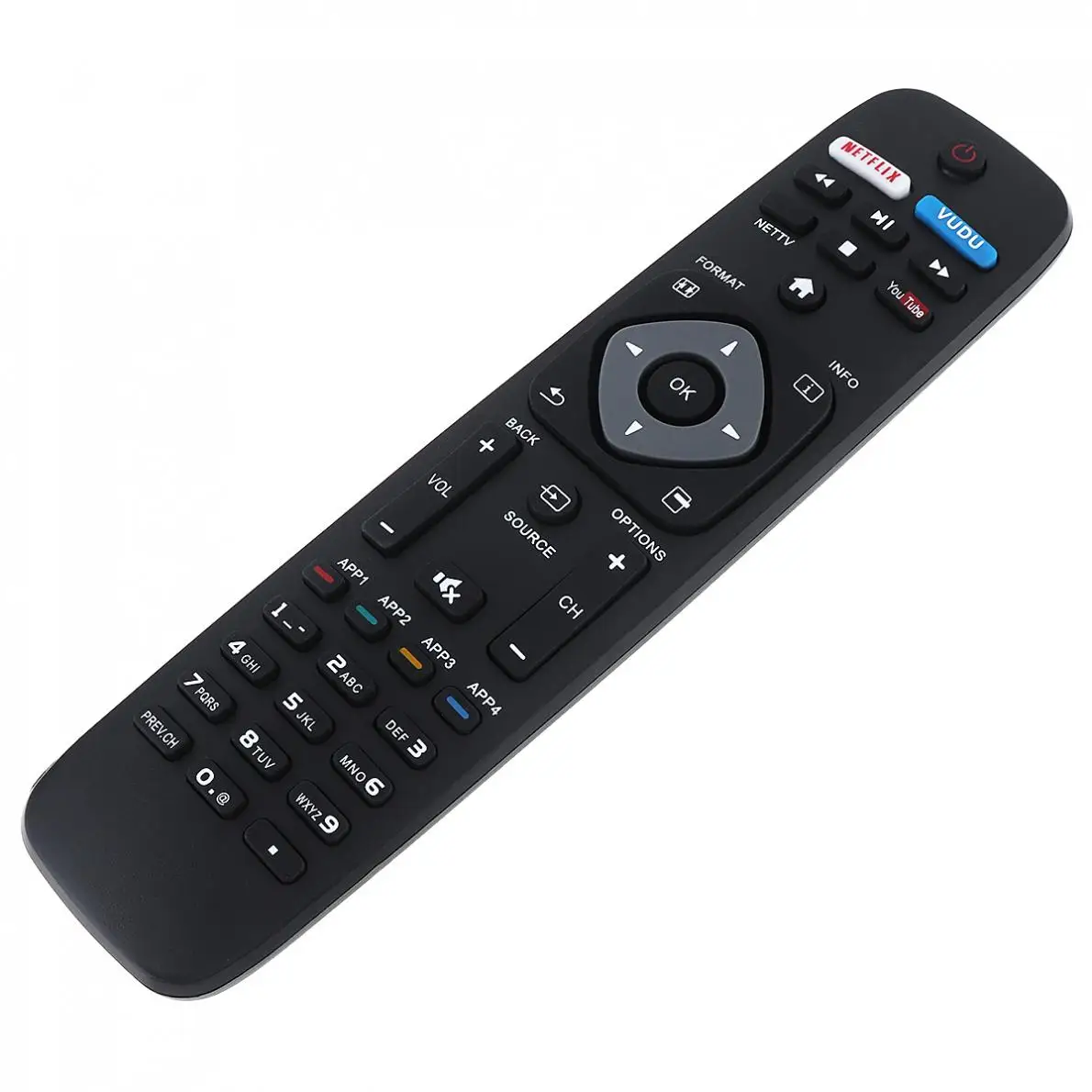 ИК 433 МГц Smart TV пульт дистанционного управления с дальним дистанционным