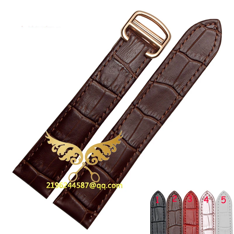 

Leather bracelet watches for men and women with tanks W2607456 18 | 20mm black