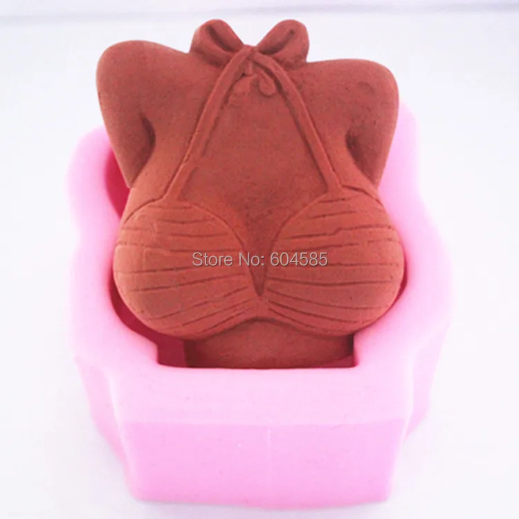 Женская одежда сексуальная кнопка для плавания в бикини мыло помадка формы торта