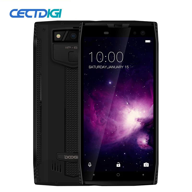 DOOGEE S50 смартфон с 5 7-дюймовым дисплеем восьмиядерным процессором MTK6763 ОЗУ 6 ГБ ПЗУ