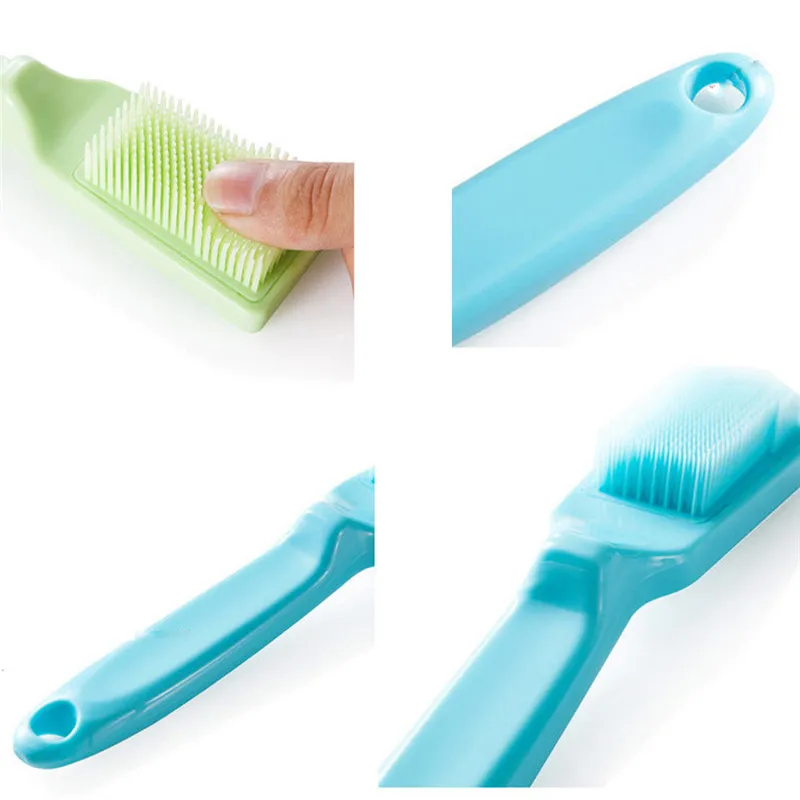 

New Hanging Fruit Tools Cleaning Brush Kitchen With Handle Vegetable Cleaning Brush Drop shipping Cepillo de verduras Hot Sale