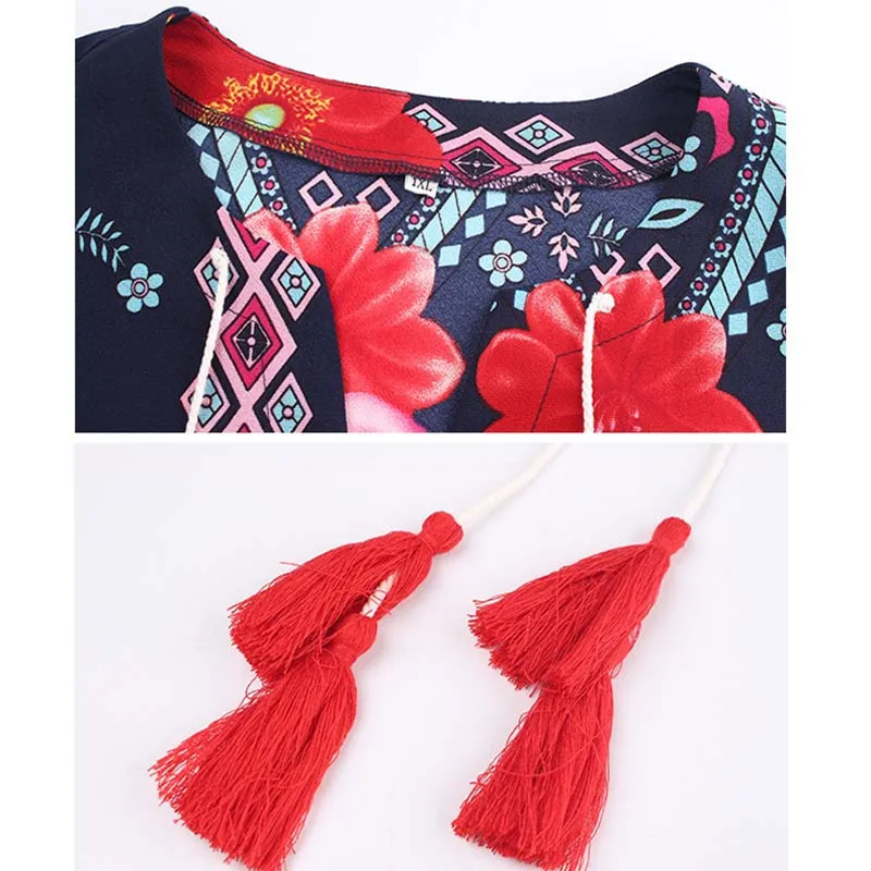 Maxi Floral Dress Women Big Size 2019 Summer Elegant Party Ladies Fat Plus Beach Long Print Dresses Womens4XL | Женская одежда
