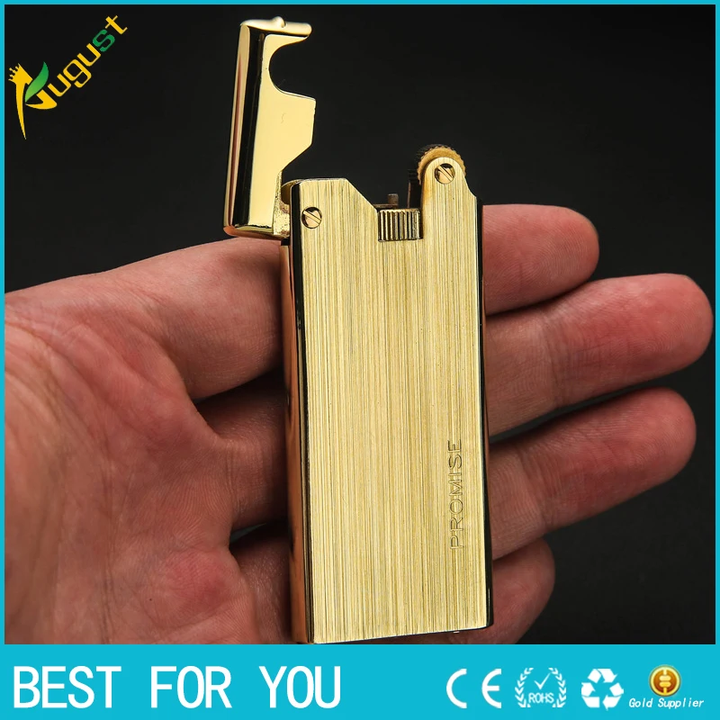 Зажигалки для сигарет Navpeak 5 шт./лот Honest brass металлические зажигалки с зажиганием