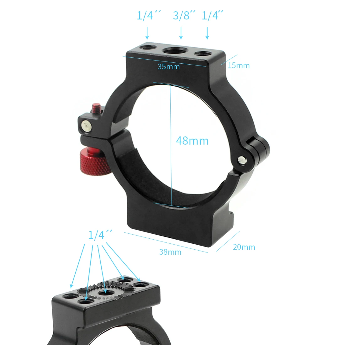 Для DJI Ronin S применяется для камеры монитор микрофон расширение монтажный адаптер