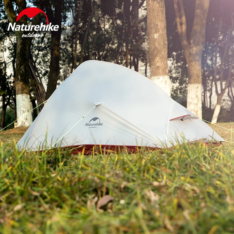 Обновленная палатка Cloud Up2 Naturehike наружная 2 человека 20D силиконовая Сверхлегкая