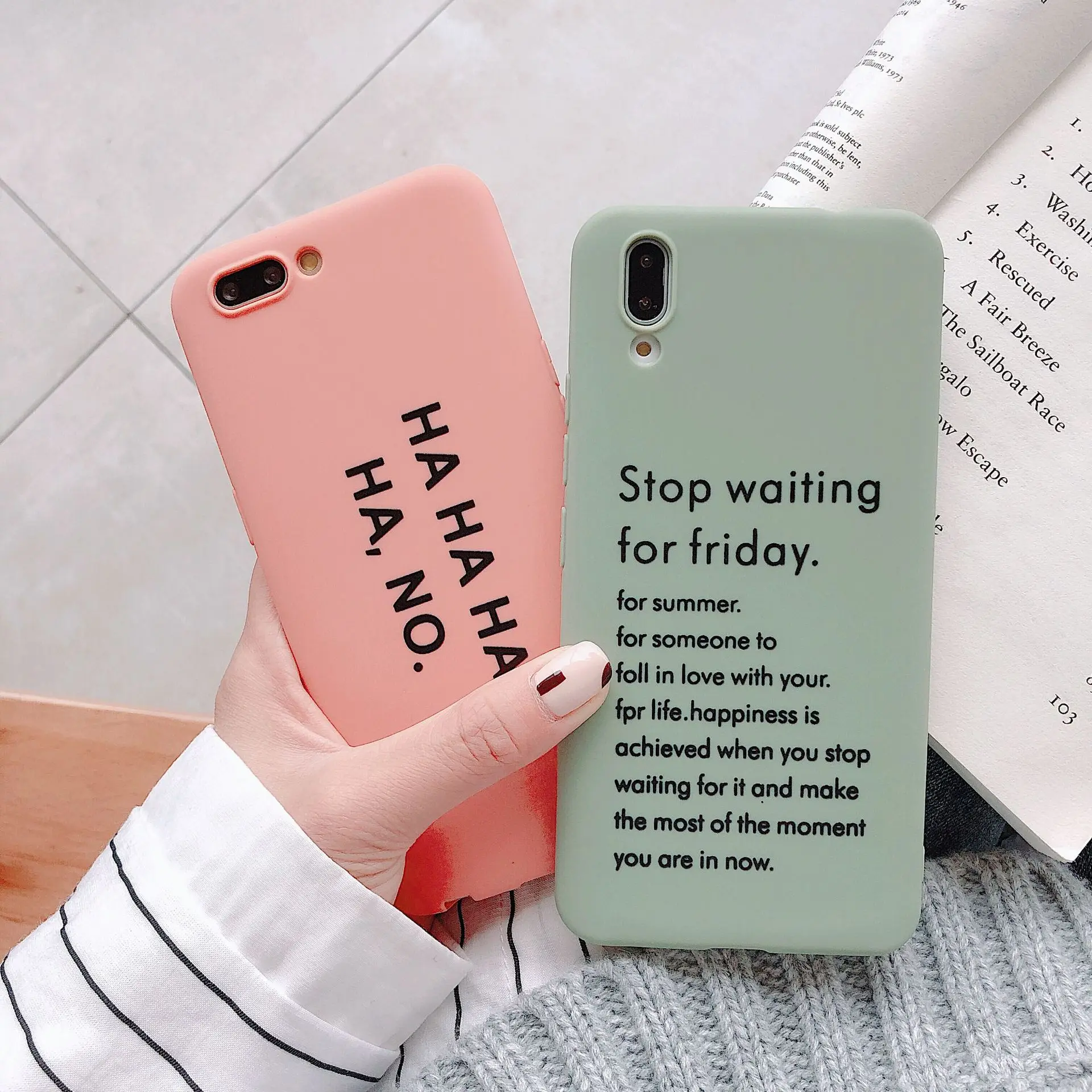 Cute Candy Color Letters TPU Case For Huawei P20 Mate 10 20 Pro Soft Phone Cover Honor 9 V10 Nova 2s 3 4 Capa |