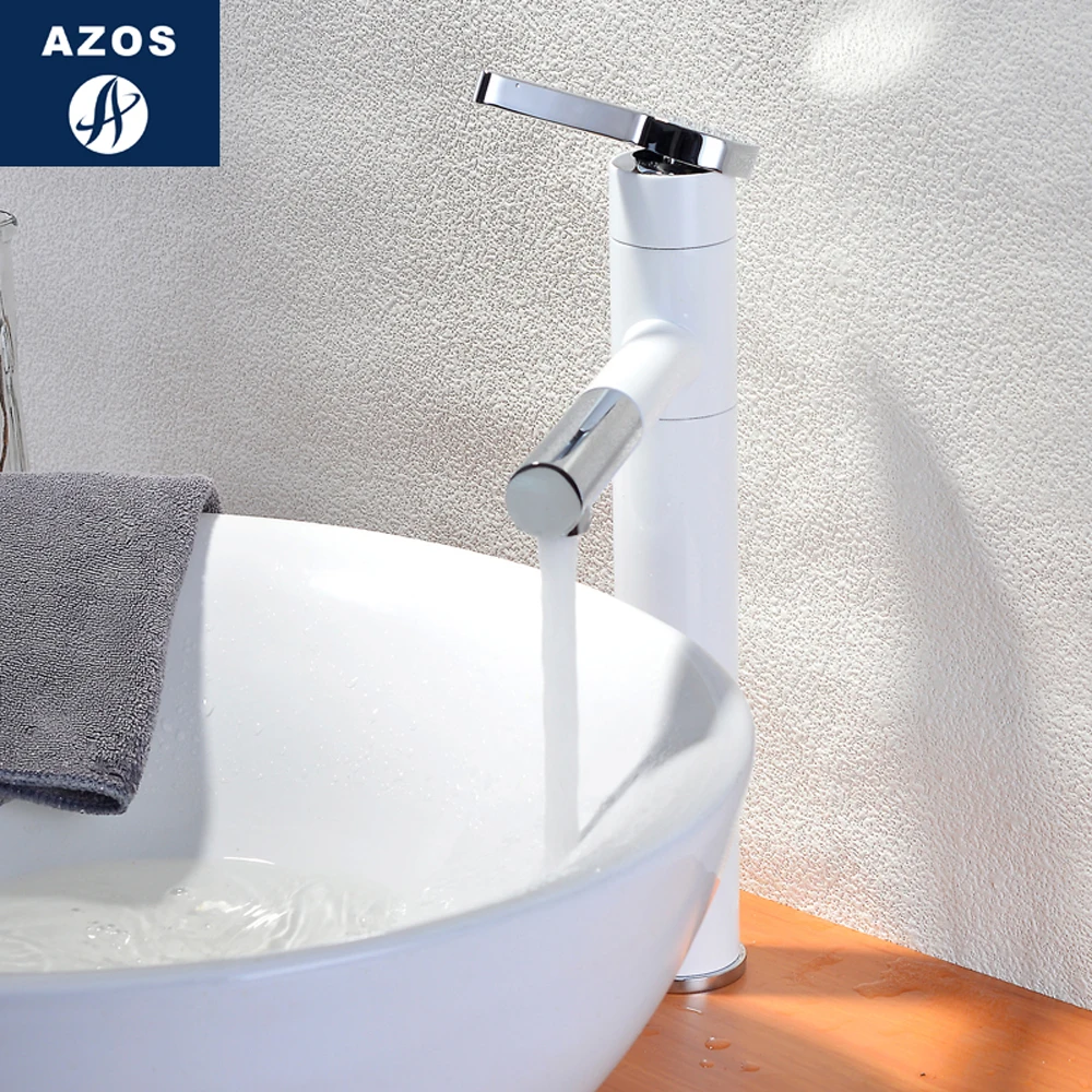 Современный Смеситель для ванной комнаты с одной ручкой и поворотным носиком