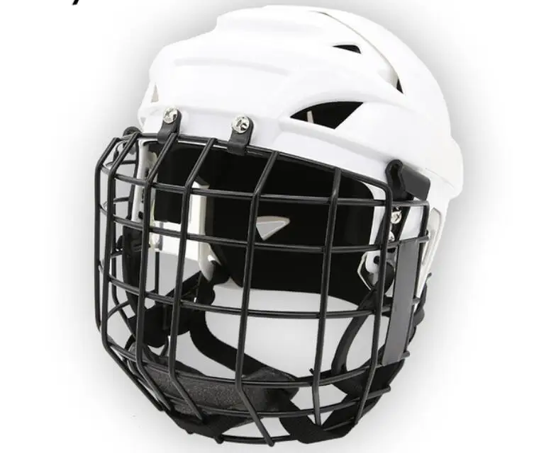 Высококачественный шлем для хоккея с шайбой из пенополистирола защитный занятий