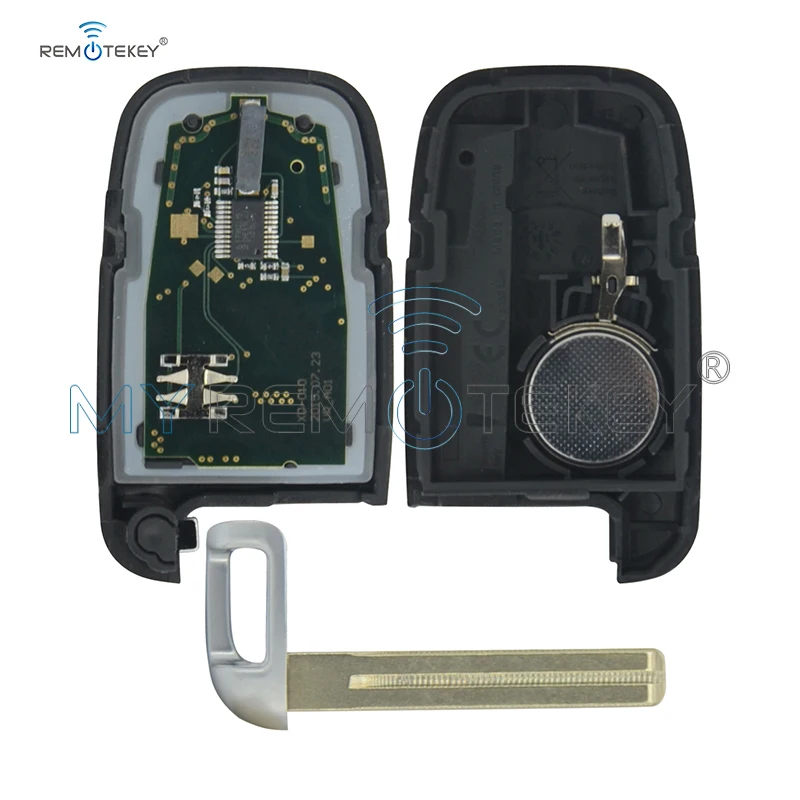 Оригинальный OEM ключ Remtekey для Kia Ray smart key 95440 A3000 3 кнопки 434 МГц 8А чип ключ|Ключ от