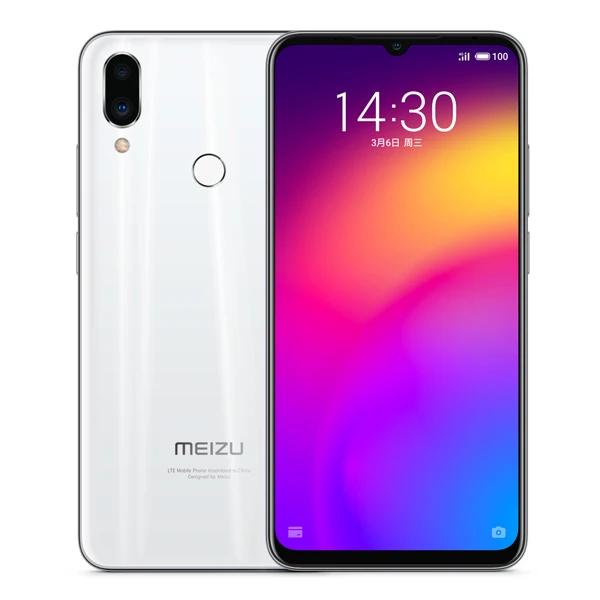 White Глобальная версия Meizu Note 9, 4 Гб ОЗУ, 64 Гб ПЗУ, Смартфон Snapdragon 675, четыре ядра, 6,2 дюймов, камера 48 МП, 4000 мАч, Note9, мобильный телефон - Цвет: White