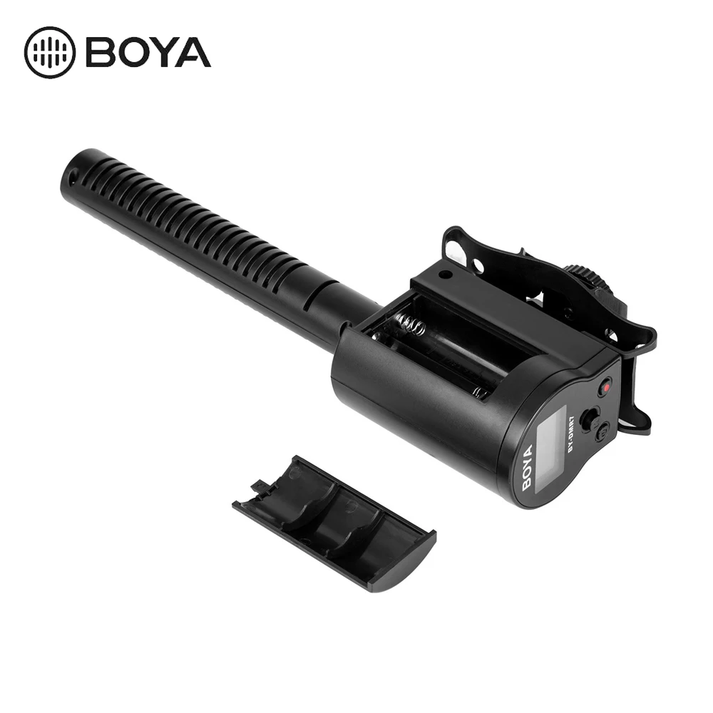 BOYA BY-DMR7 конденсаторный микрофон на камеру 3,5 мм lcd Аудио кабель Запись студия голос профессиональный студийный микрофон