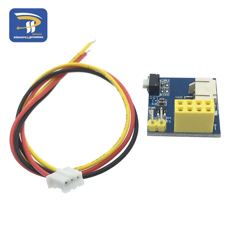 ESP8266 ESP 01 RGB светодиодный модуль контроллера для Arduino IDE WS2812 WS2812B 16 бит кольцо