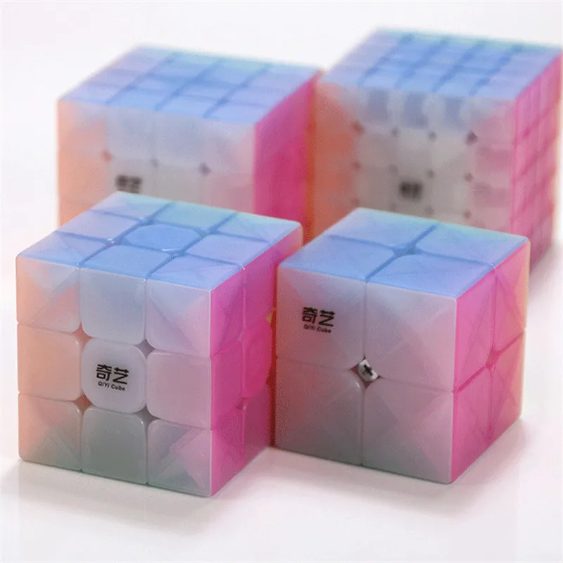 Qiyi волшебный куб головоломка 2x2 3x3 4x4 5x5 необычная форма Пирамида Skew Marstermorphix Sq1
