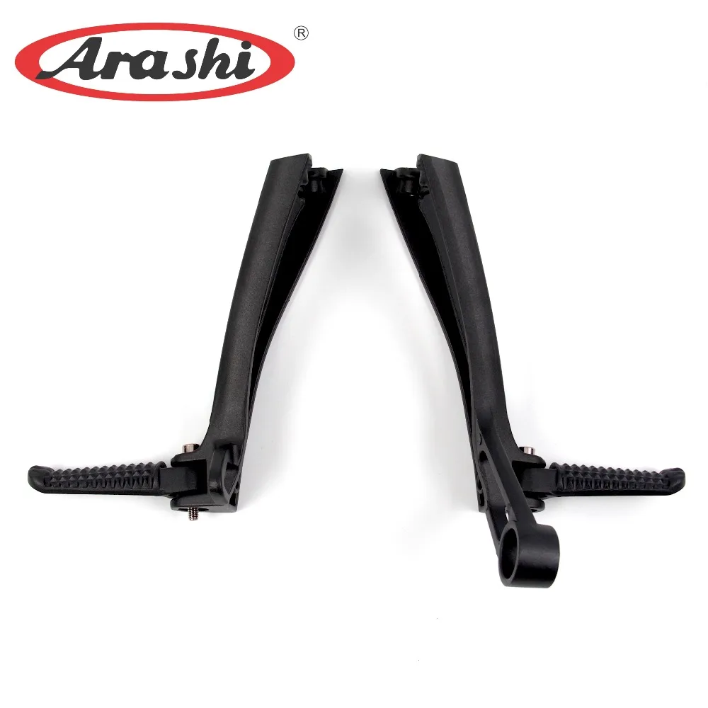 ARASHI Motorcycle Rear Foot Pegs Footrests Pedals For Yamaha YZF R6 2003 2004 2005 YZF-R6 Passenger Rest Brackets Aluminum | Автомобили и