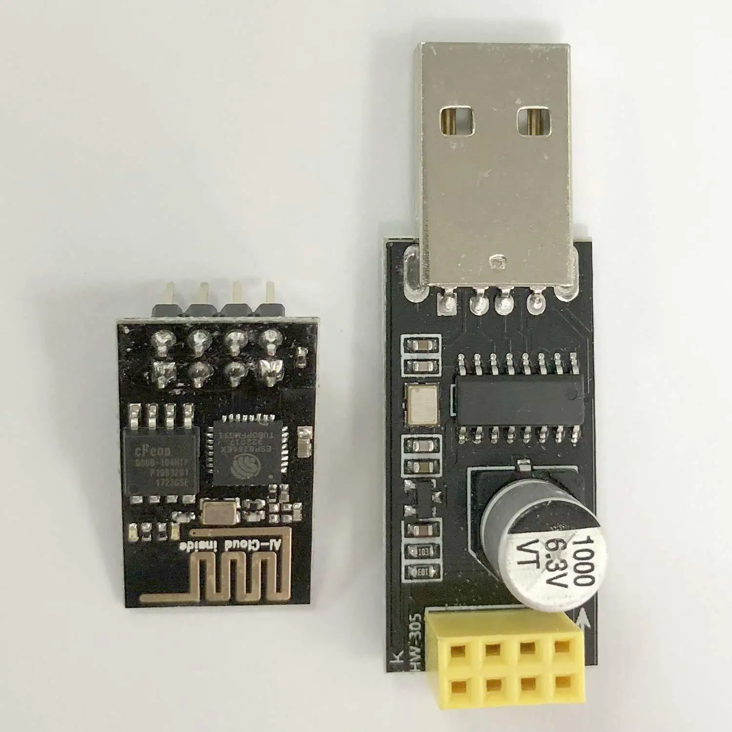 ESP 01 беспроводной модуль приемопередатчика с Usb на Esp8266 ESP01 адаптер для Arduino Uno R3