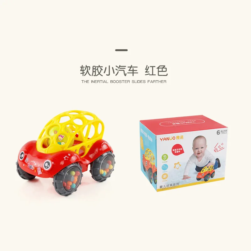Новая детская Игрушечная машина забавная музыкальная игрушка мягкая