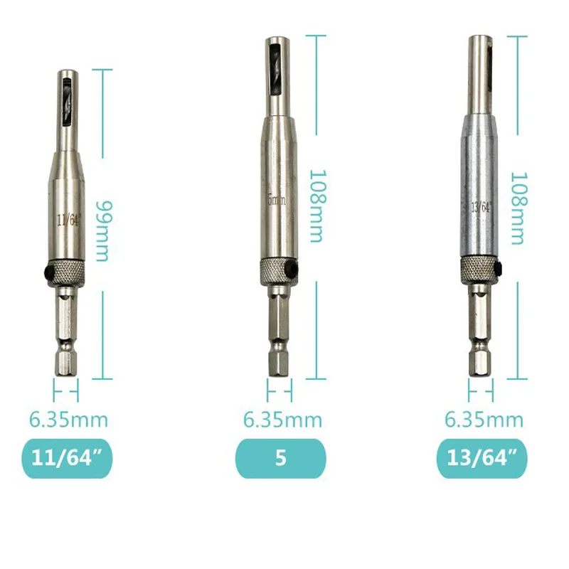 7 pcs HSS шарнир центровочное сверло биты само центрирующий двери шкафа дырокол