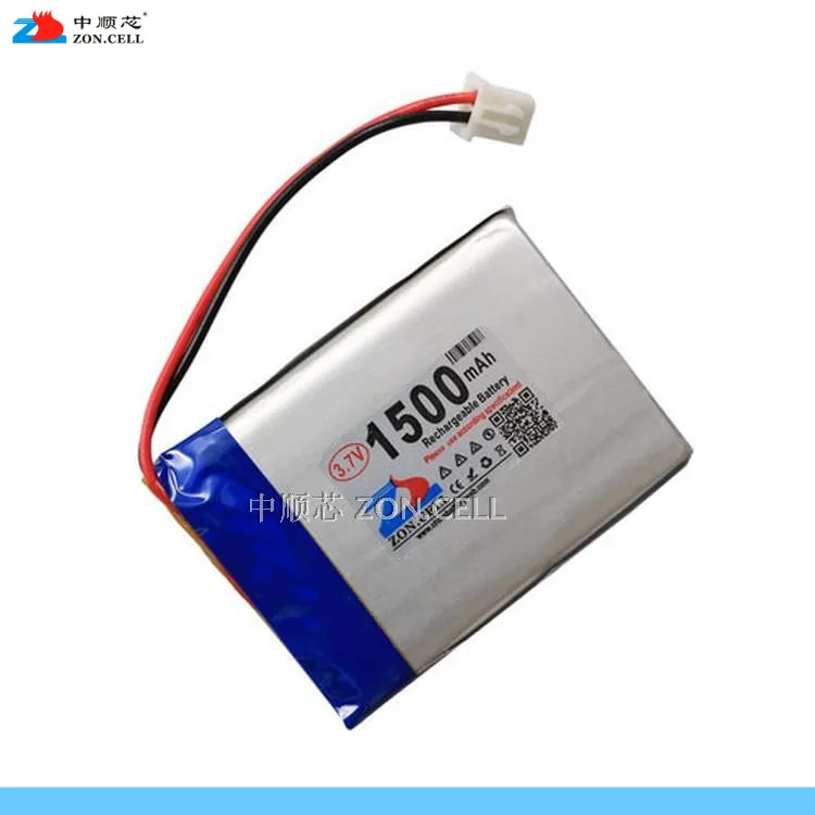 Литий ионный аккумулятор 3 7 В 1500 мАч 653953 ядер 654055 603955 654050|polymer battery|battery polymer batterybattery