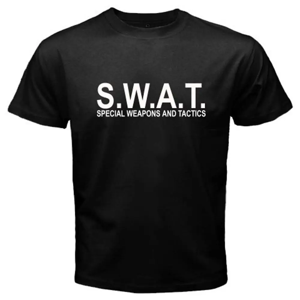 

SWAT Special Weapons Men Funny T-Shirt Size S-3XL harajuku christmas shirt boyfriend gift