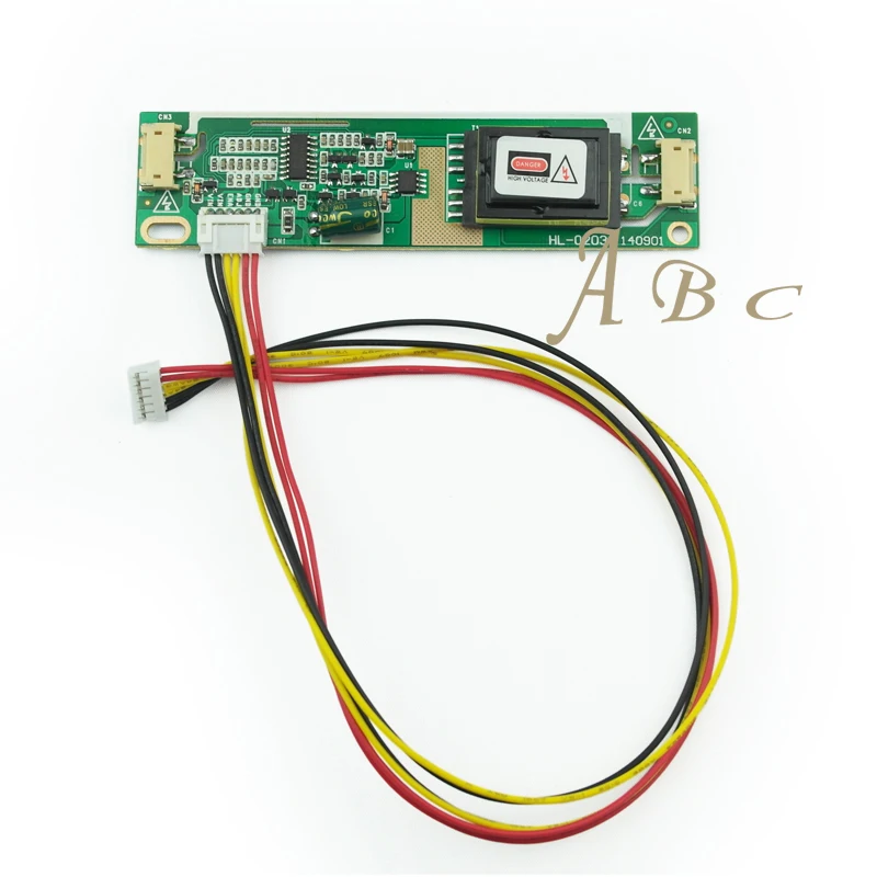 Универсальная плата контроллера с 2 лампами CCFL ЖК дисплей подсветкой инвертор