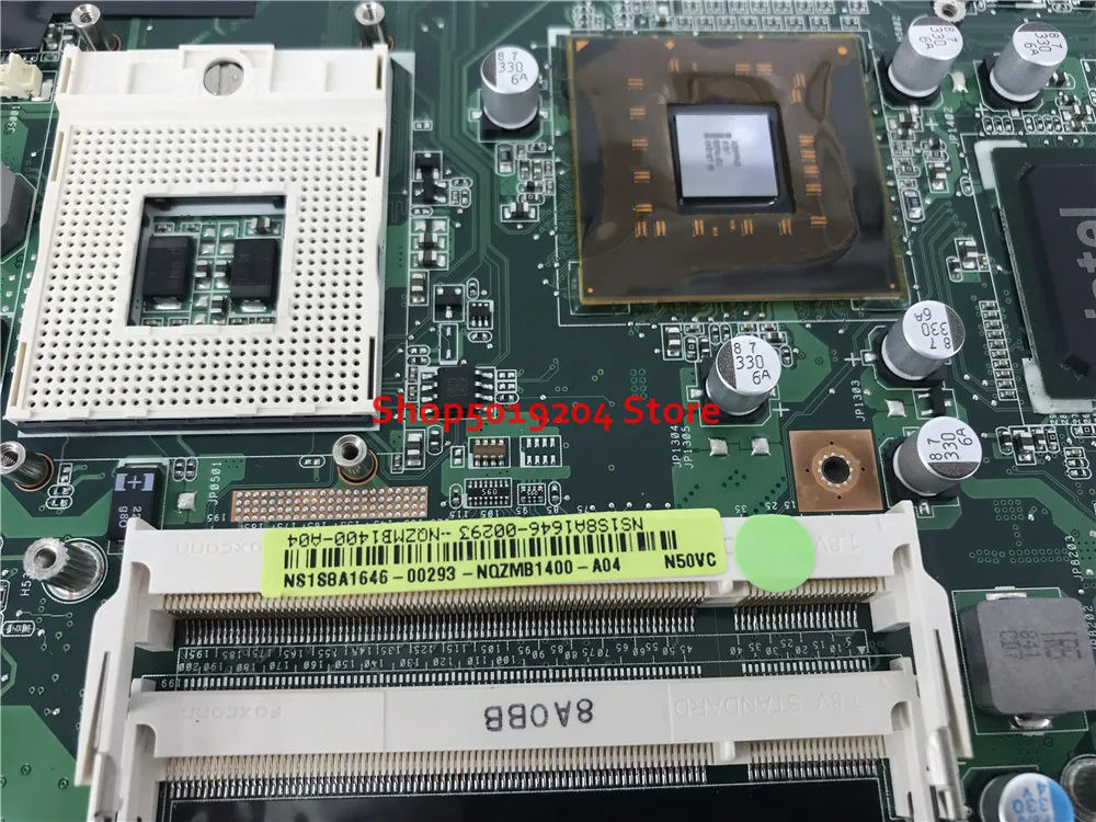 

N50VC 4 RAM Slots mainboard REV2.0 For ASUS N50VC N50V N50VN Laptop motherboard PM45 DDR2 Tested Working Well free shipping