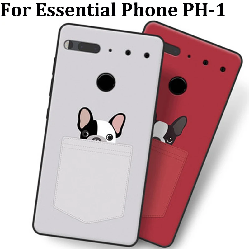 2 шт. для эфирного телефона PH-1 чехол Purecolor милые Мультяшные разрисованные Soft shell для эфирного телефона PH1 чехол задняя крышка корпуса