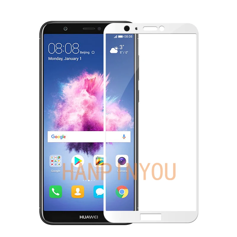 Для Huawei P Smart / Enjoy 7S 5 65 &quotновая твердость 9H 2.5D полное покрытие закаленное стекло
