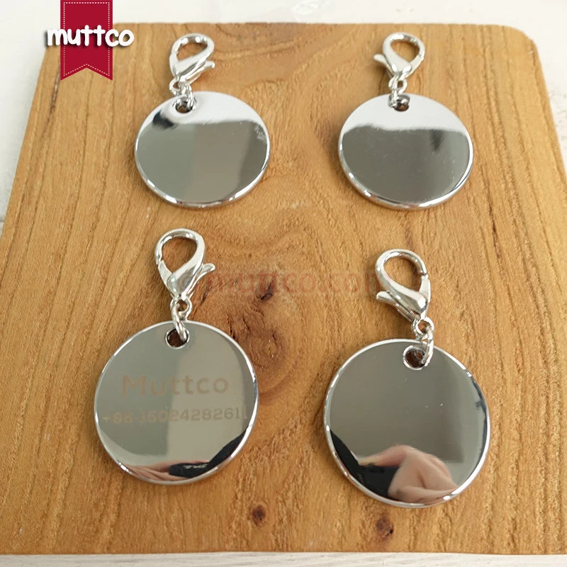 50 шт./лот DIT-012 Розничная торговля с лазерной надписью круглые милые собачьи бирки