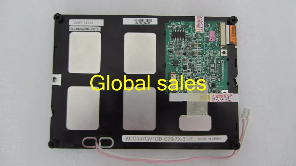 Оригинальный KCG057QV1DB G70 протестирован нормально с гарантией и хорошим