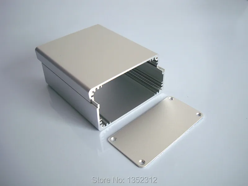 

4 pcs/lot 90*44*100mm electronic aluminum case junction box small project profiles aluminum alloy box waterproof PCB shell