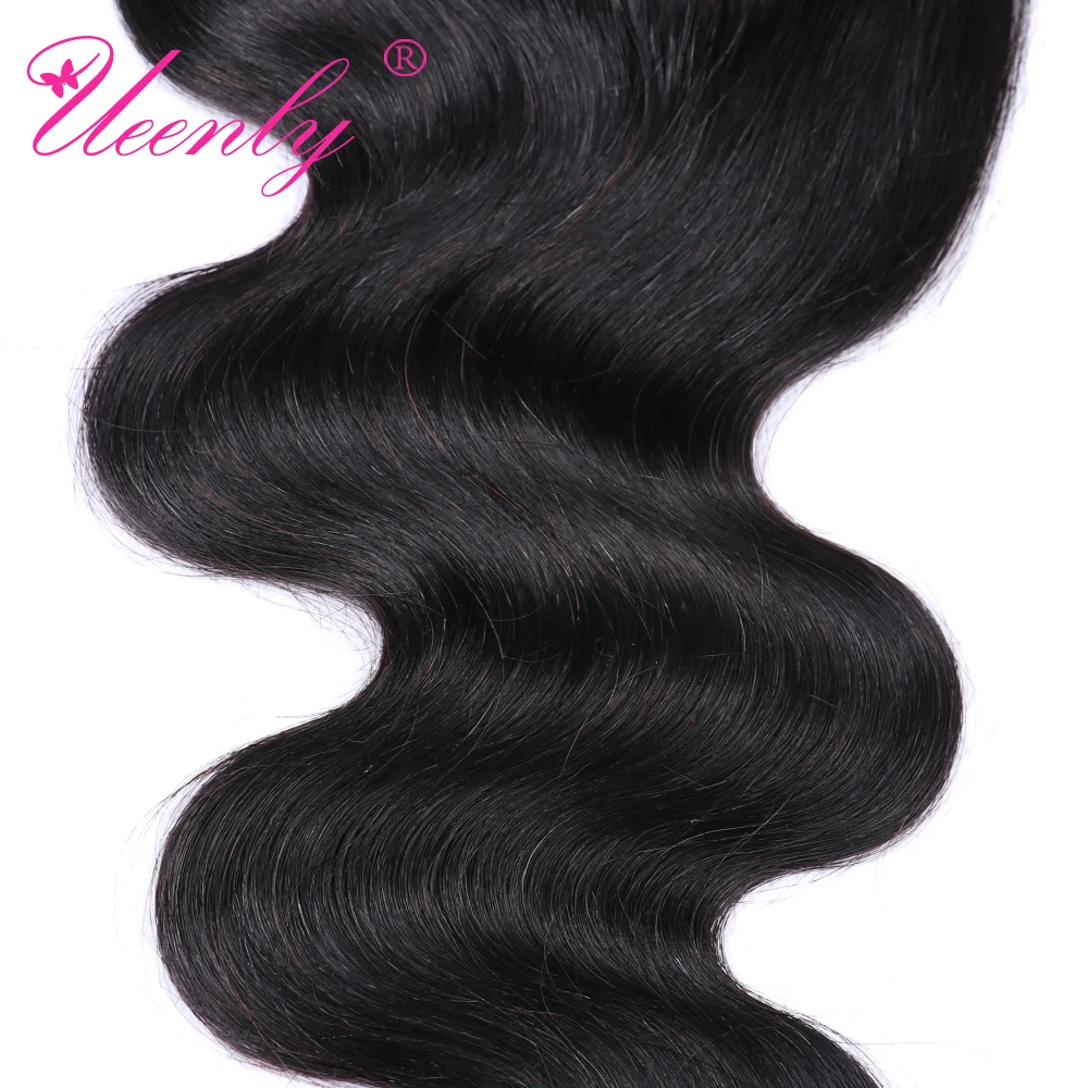 UEENLY Brazilian Hair Weave Bundles &quot8-40&quot inches 100% Human Body Wave Remy Extensions Natural Color | Шиньоны и парики