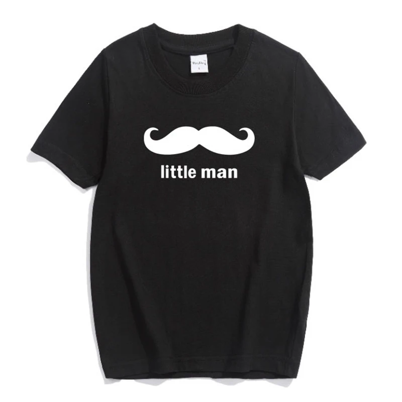 Family T Shirt Matching Clothes Father Son Summer Parent-child Outfits Fashion Big Man Little Daddy | Мать и ребенок