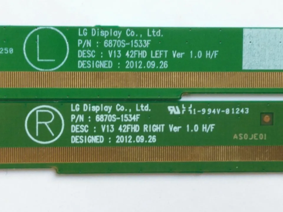 6870S-1533F 6870S-1534F деталь печатной платы ЖК-панели A Pair | Электроника
