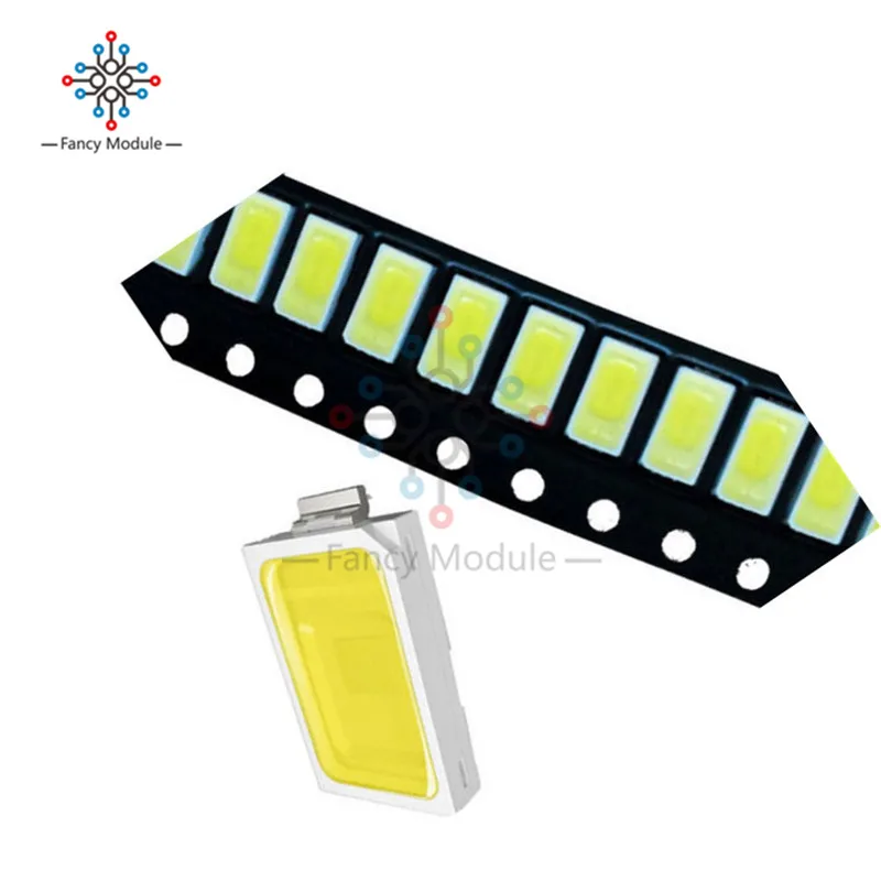 100 шт. SMD 5730 белый диод SMD5730 0 5 Вт светодиодный 5630 6000k 6500k супер яркий чип SMD5630 5730SMD 150mA