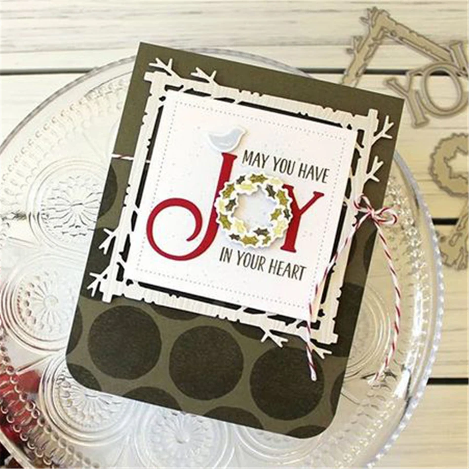 Eastshape квадратная рамка режущие штампы металлические Скрапбукинг тиснение